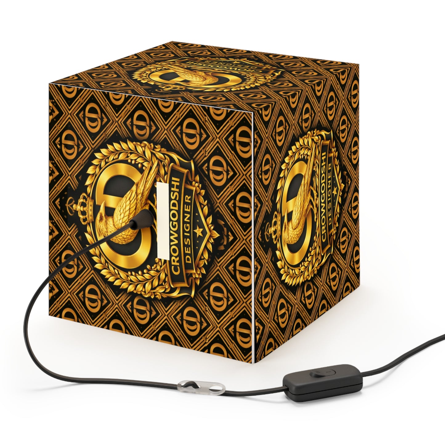 Crowgodshi Designer Cube Lamp