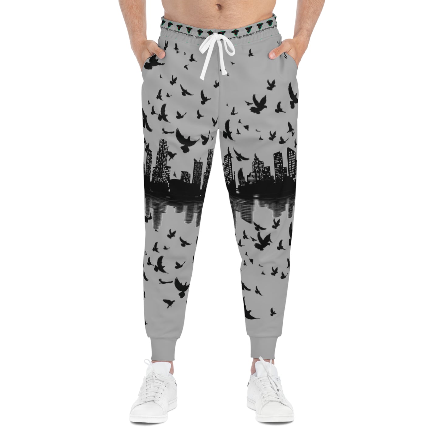 Crowgodshi Designer Grey Moonlight Joggers