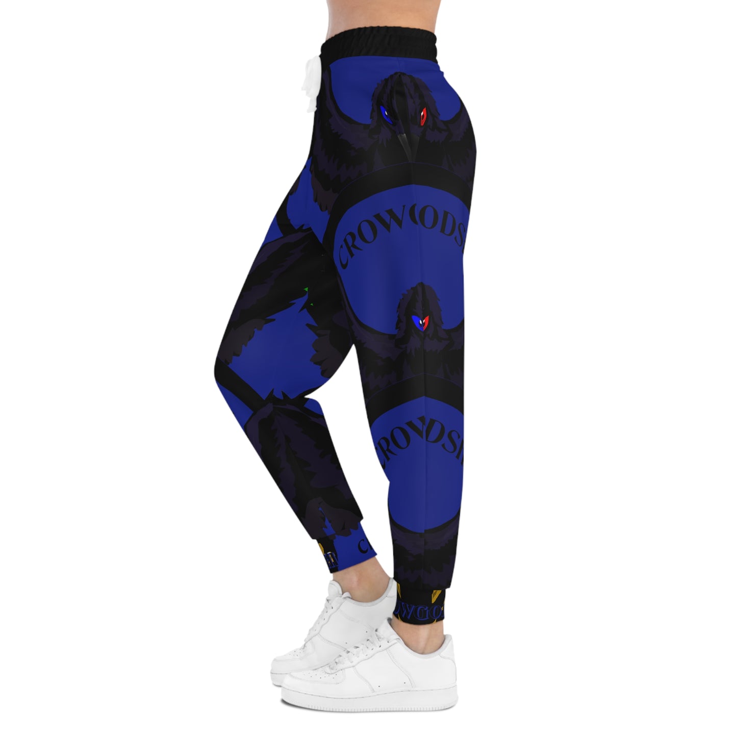 Crowgodshi 3rd GEN Athletic Joggers, DUKE BLUE LOGO