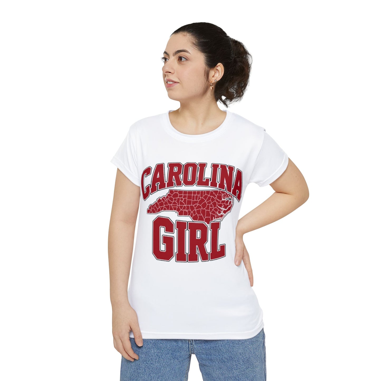 NCG Heart Tee — Women’s Short Sleeve State Pride Shirt