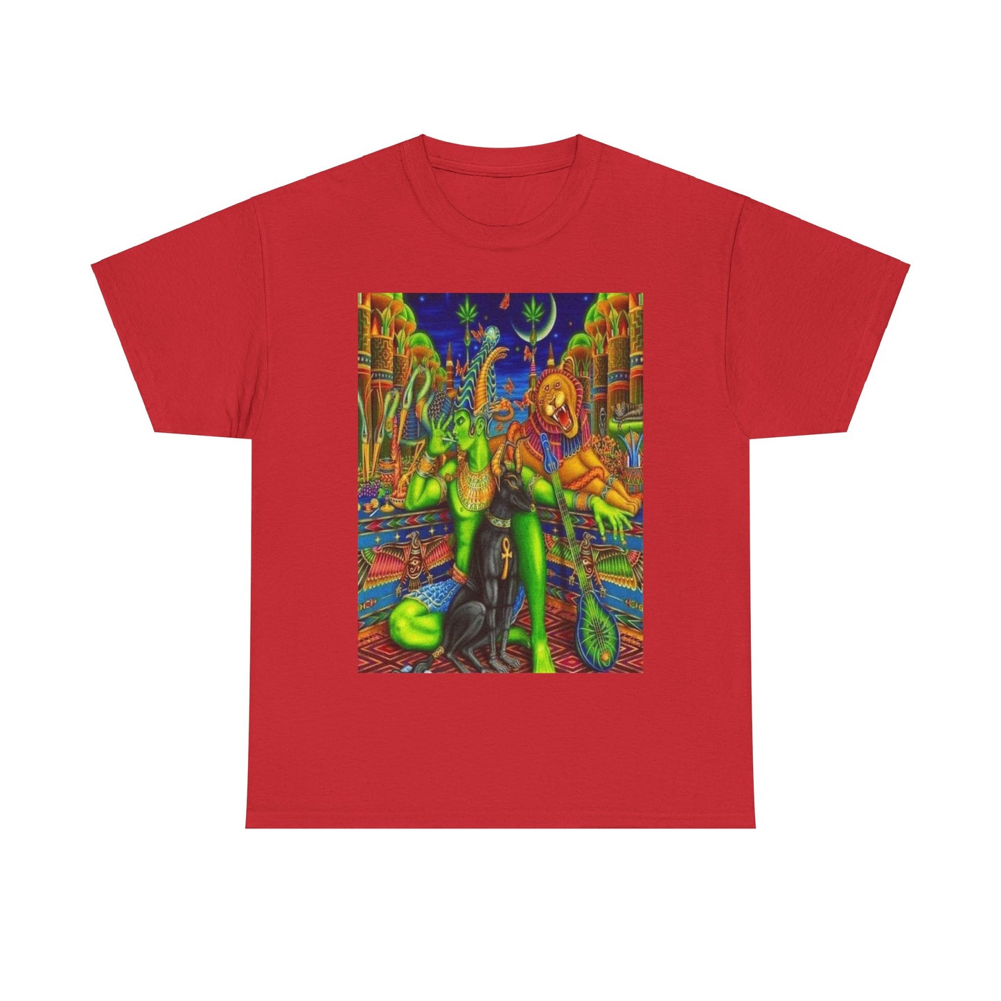 Crowgodshi "GREEN GOD MAGIC" Gic Crow Edition T-Shirt