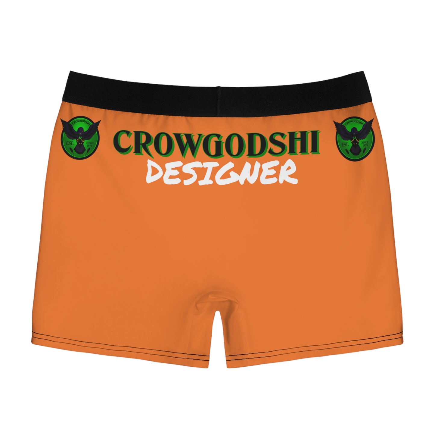 Men's Light Orange CD Est.1979 Boxer Briefs
