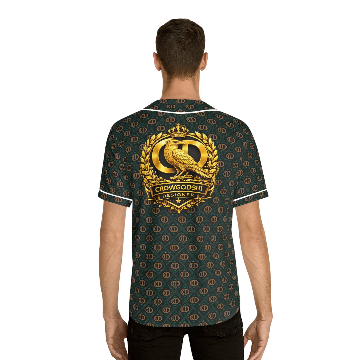 Crowgodshi Designer Baseball Jersey