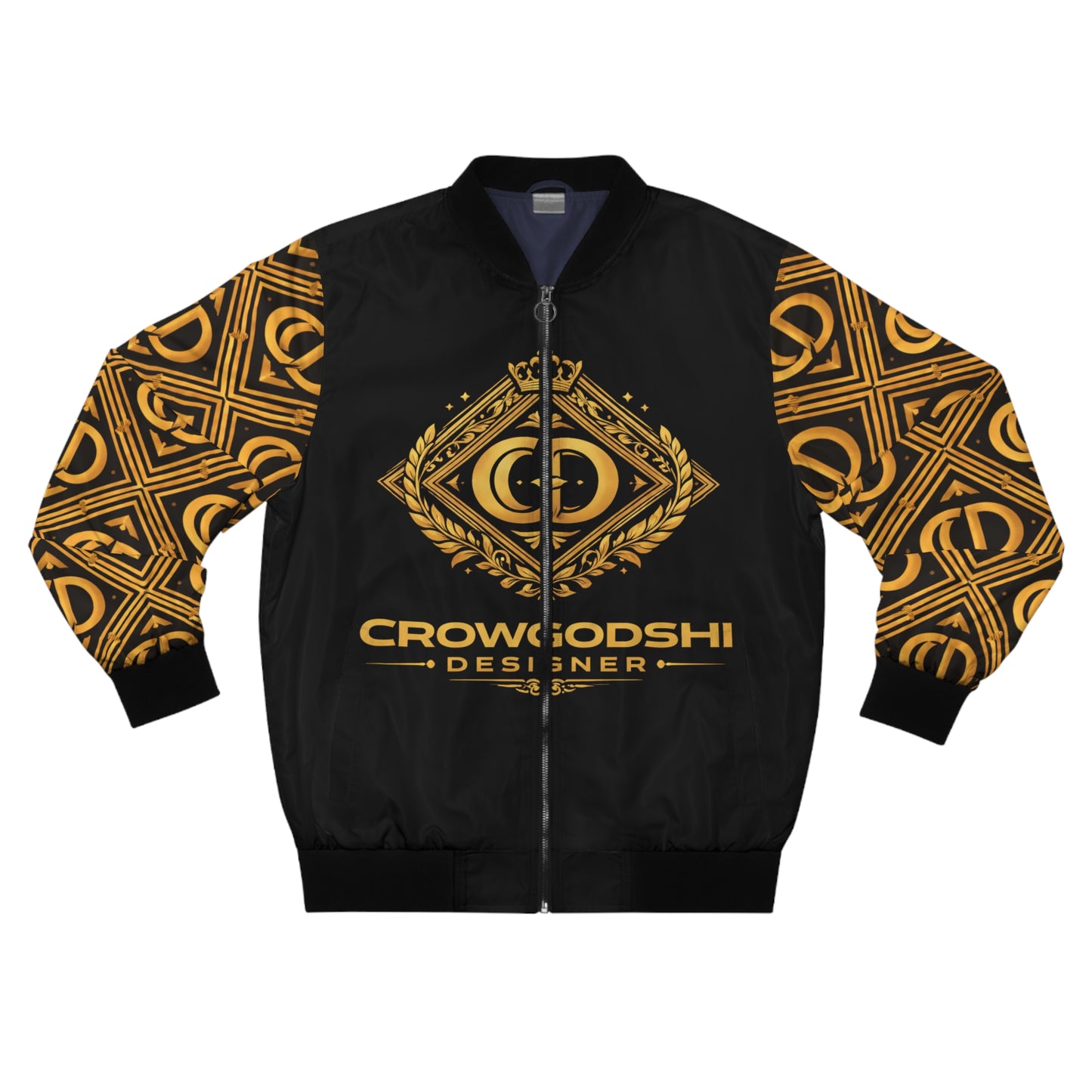CrowGodShi Designer Bomber Jacket