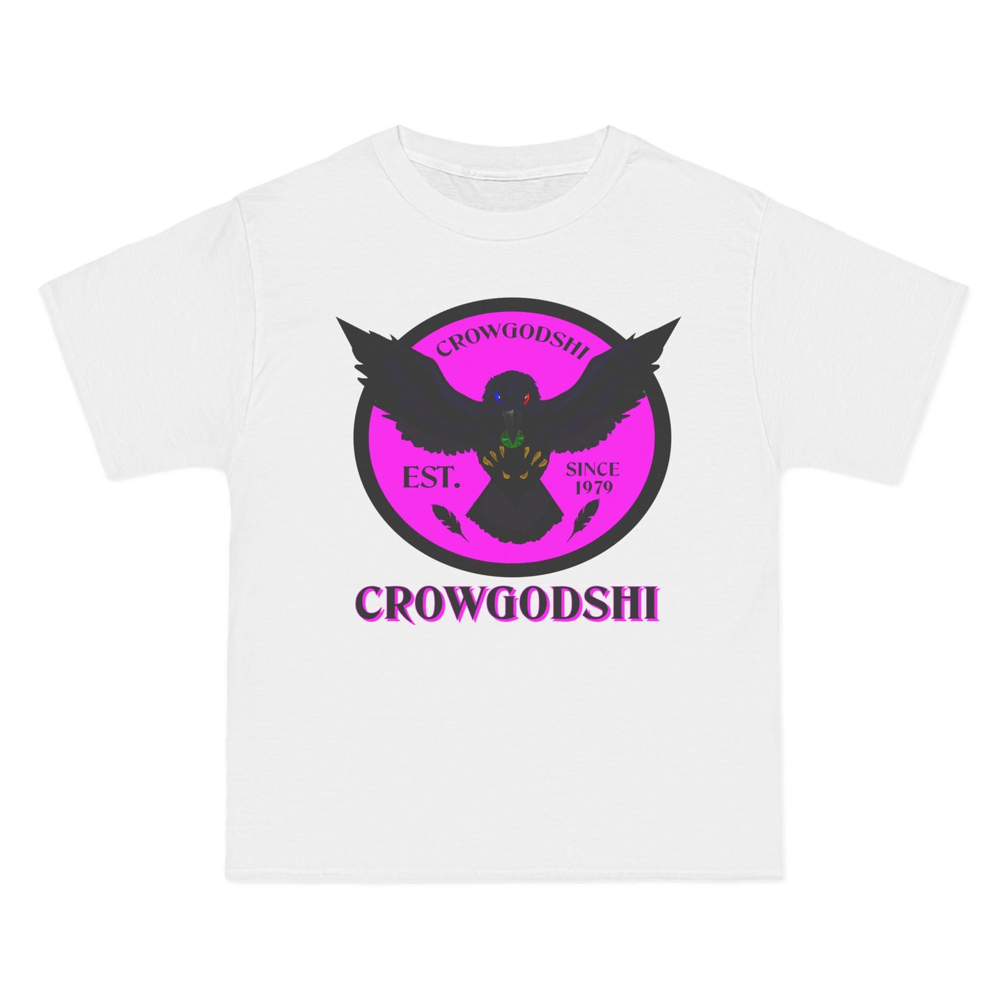 Crowgodshi First Generation Limited Edition Beefy-T®, PINK LOGO
