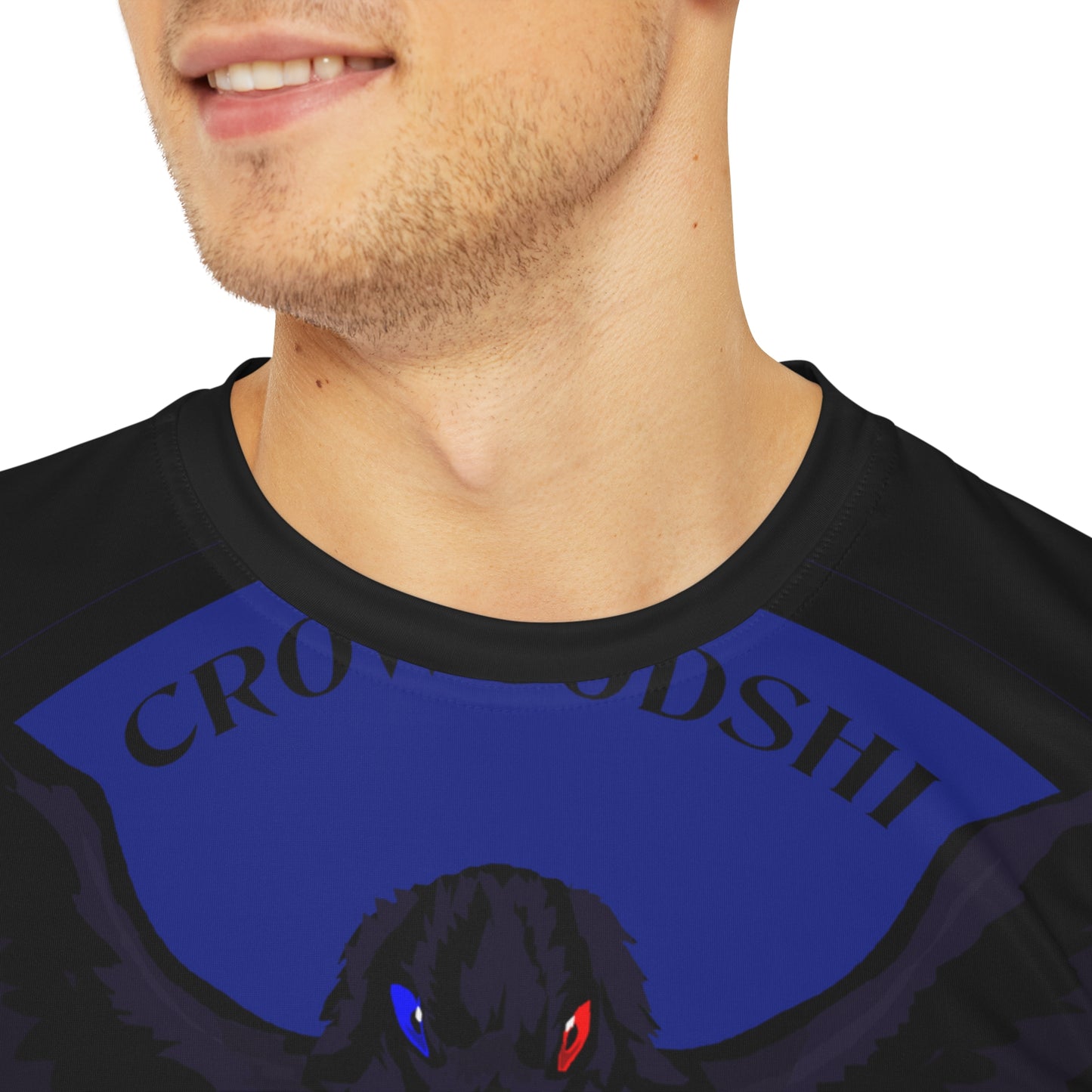 Special Edition Crowgodshi Designer T-shirt, DUKE BLUE LOGO