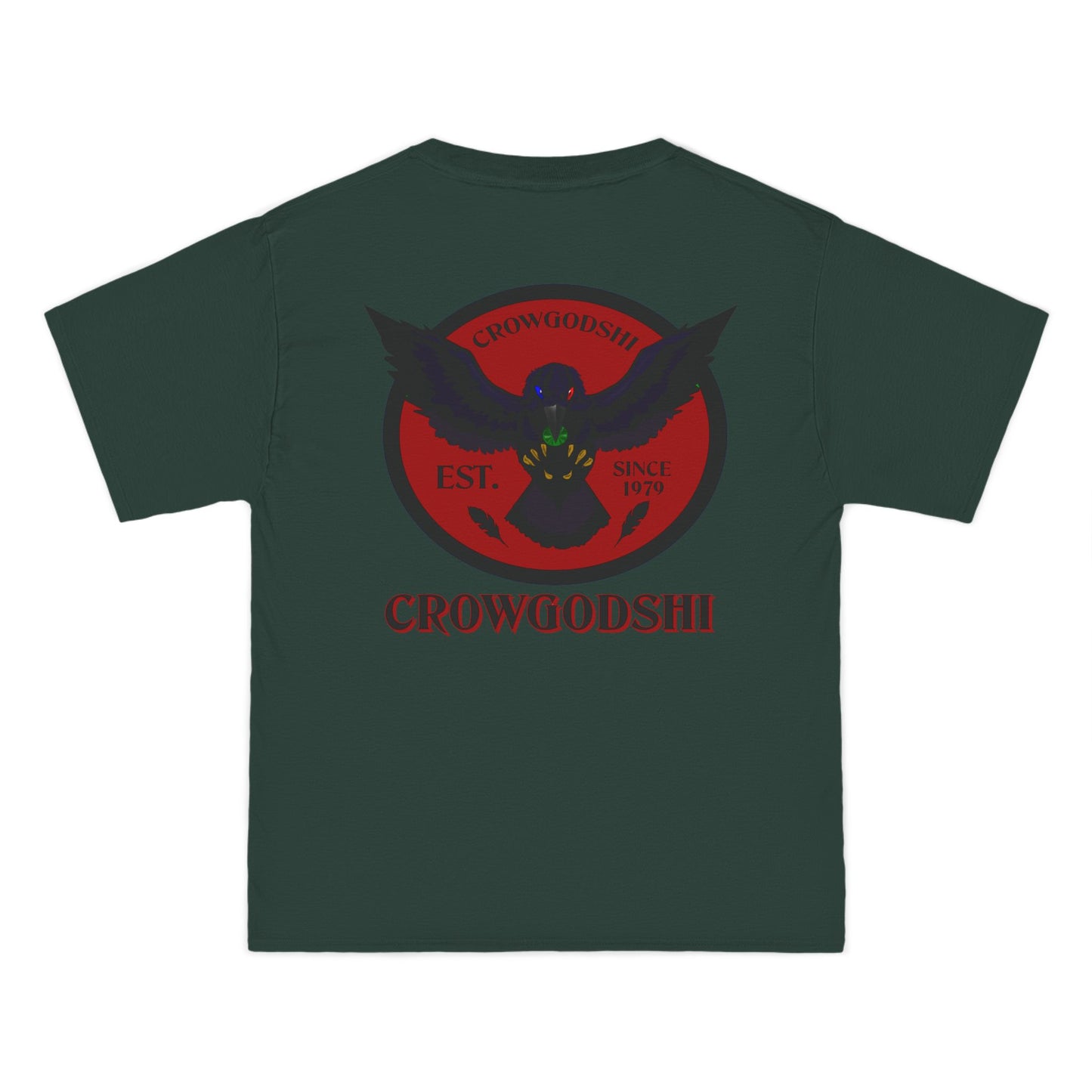 Crowgodshi First Generation Limited Edition Beefy-T®, BURGUNDY LOGO