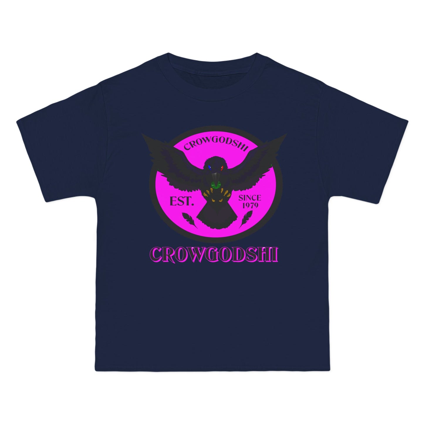Crowgodshi First Generation Limited Edition Beefy-T®, PINK LOGO