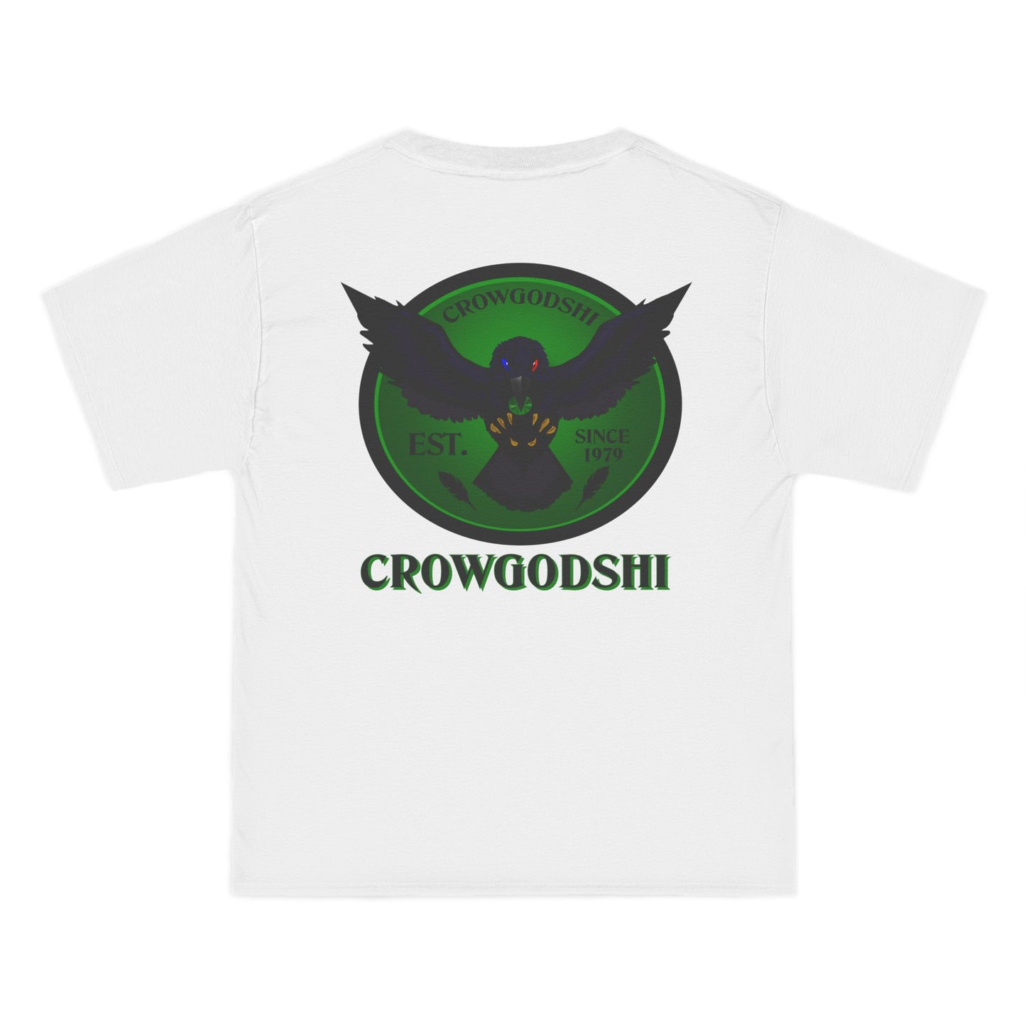 Crowgodshi First Generation Limited Edition Beefy-T®, GREEN LOGO