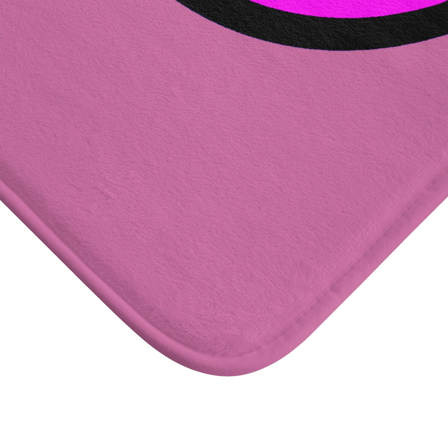 Crowgodshi First Generation Bath Mat, PINK LOGO