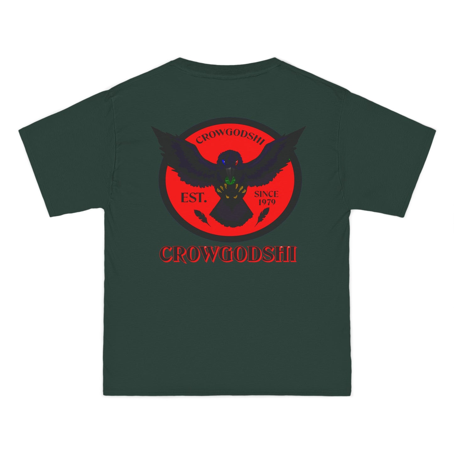 Crowgodshi First Generation Limited Edition Beefy-T®, RED LOGO