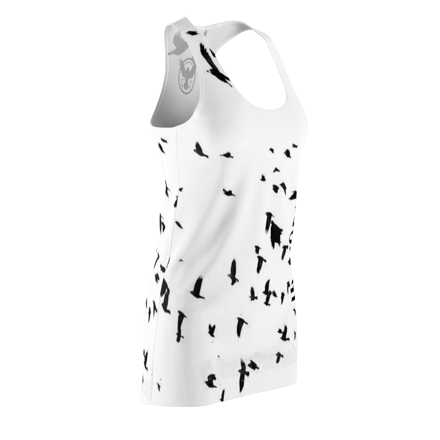Crowgodshi Women's Flock of Crows Racerback Dress
