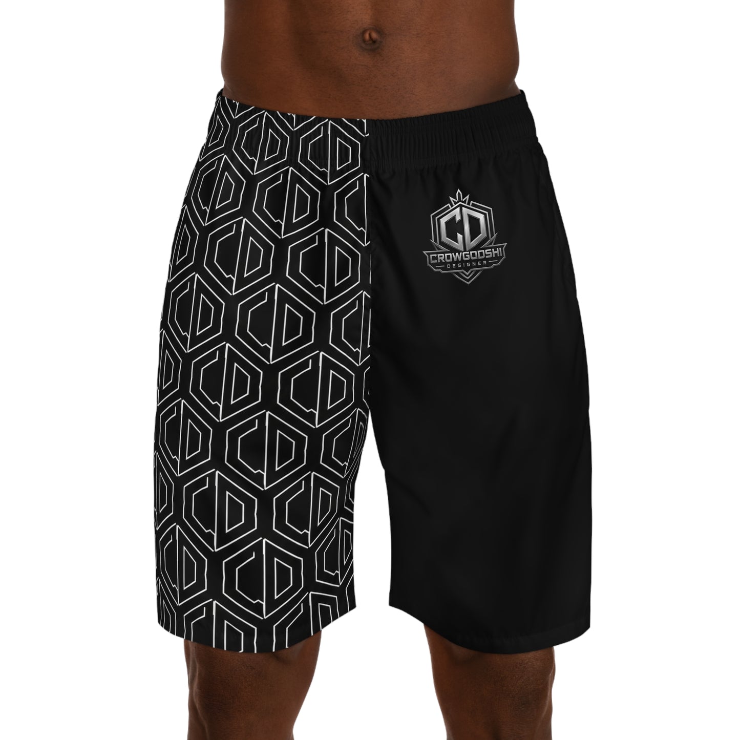 Crowgodshi Designer Jogger Shorts