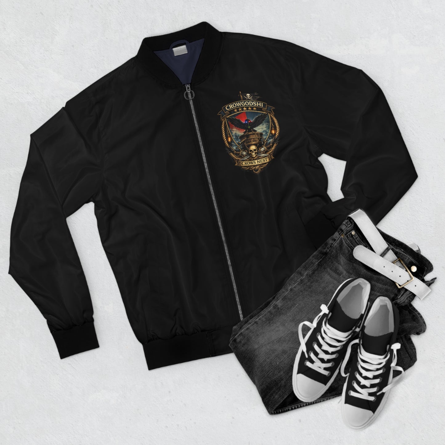 CrowGodShi Crows Nest Bomber Jacket