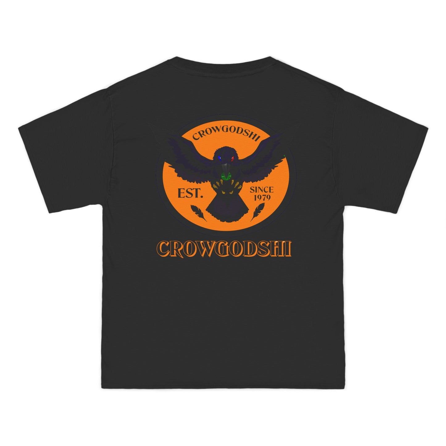 Crowgodshi First Generation Limited Edition Beefy-T®, ORANGE LOGO