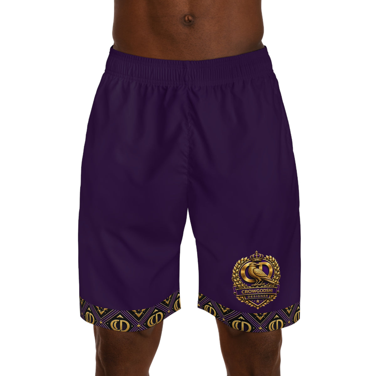 Crowgodshi Designer Jogger Shorts