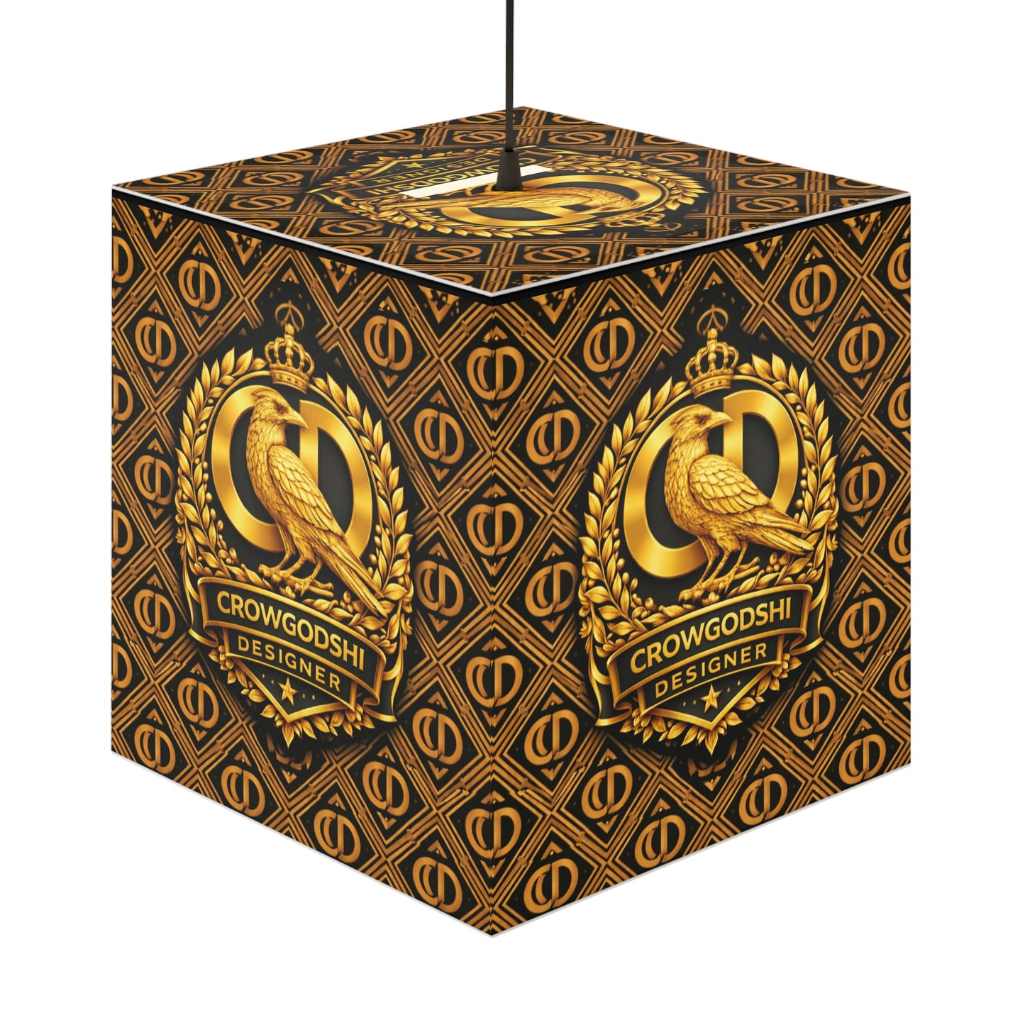 Crowgodshi Designer Cube Lamp