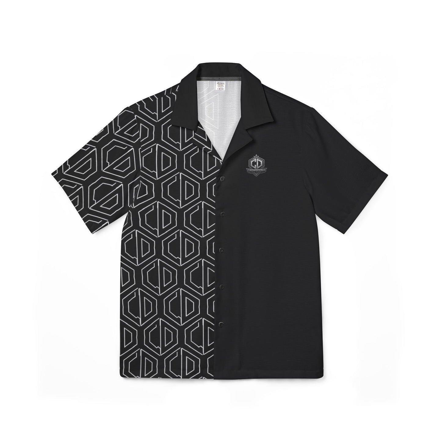 Crowgodshi Designer Tropical Hawaiian Shirt