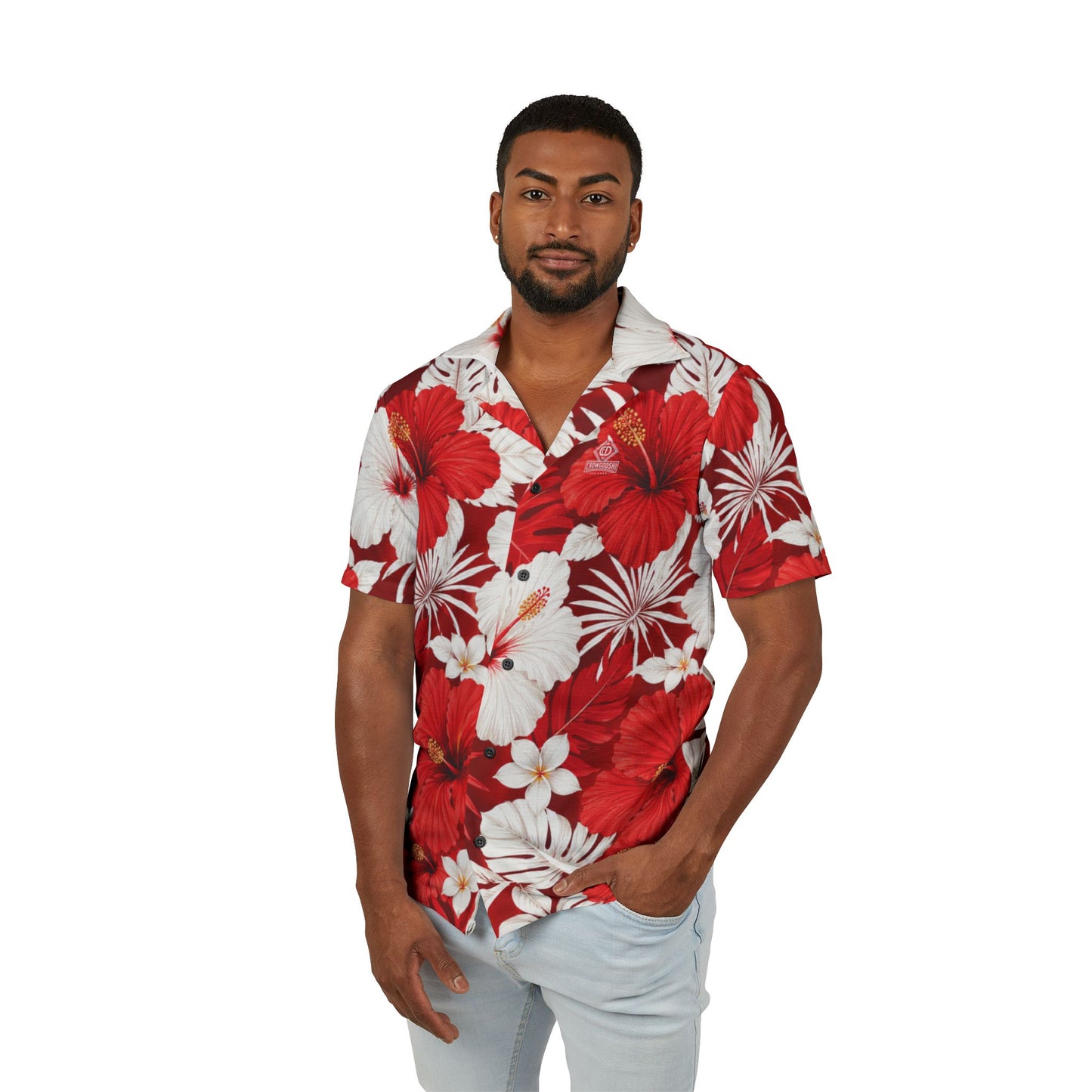 Crowgodshi Designer Tropical Hawaiian Shirt