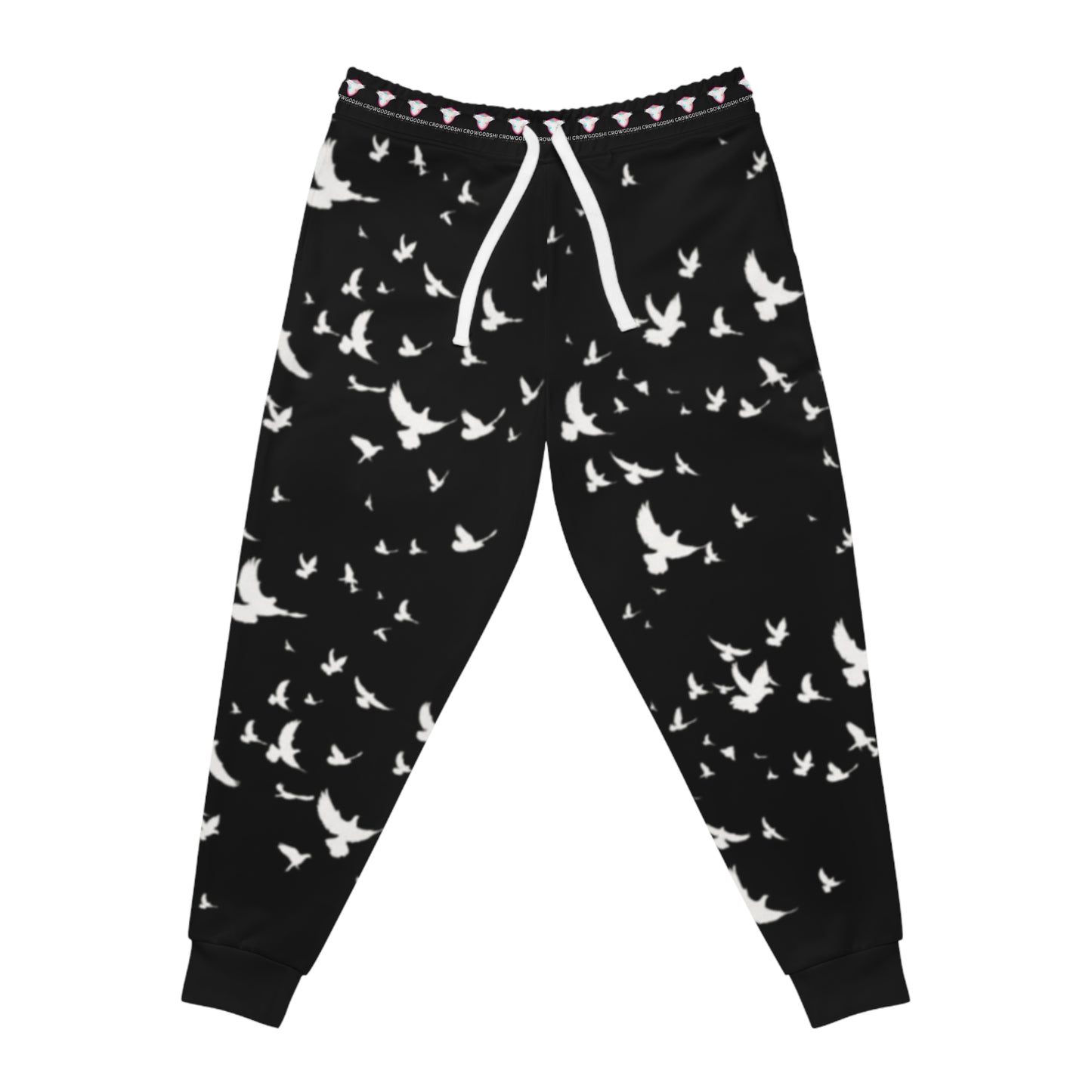 Crowgodshi Designer Black City Joggers