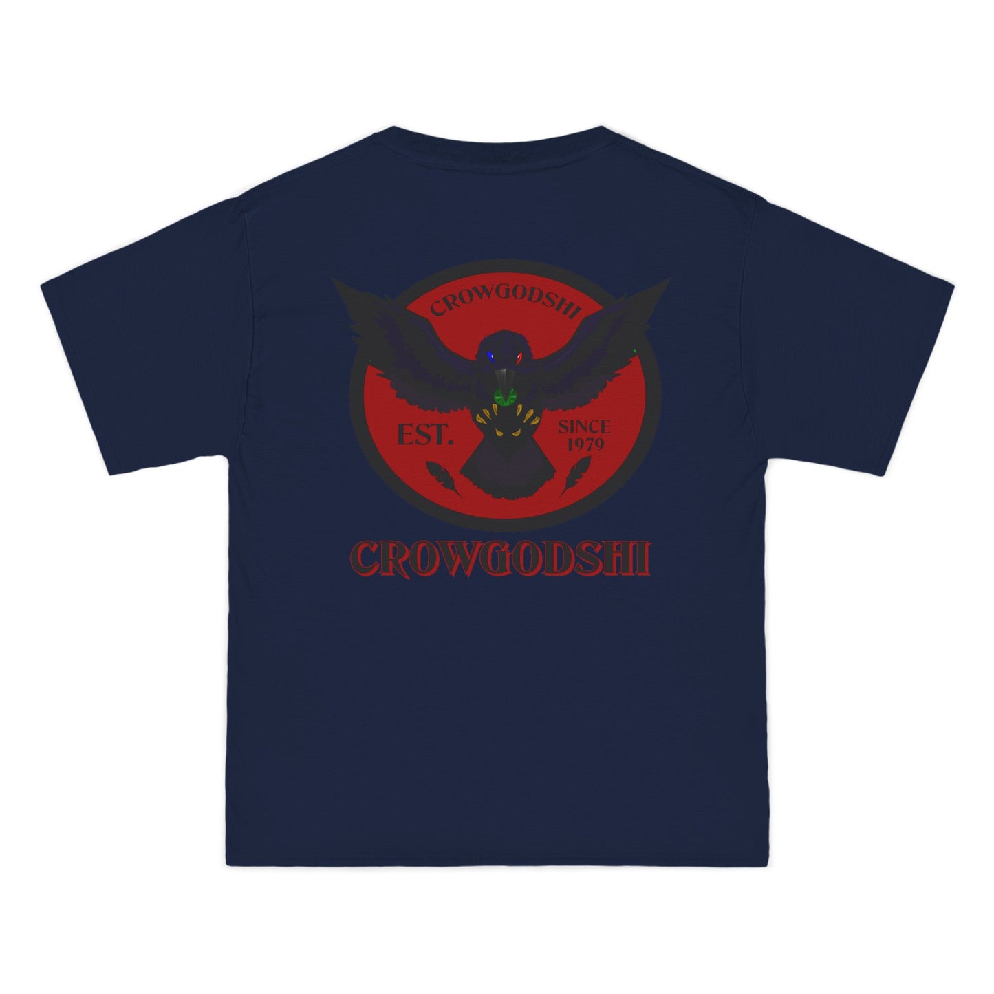 Crowgodshi First Generation Limited Edition Beefy-T®, BURGUNDY LOGO