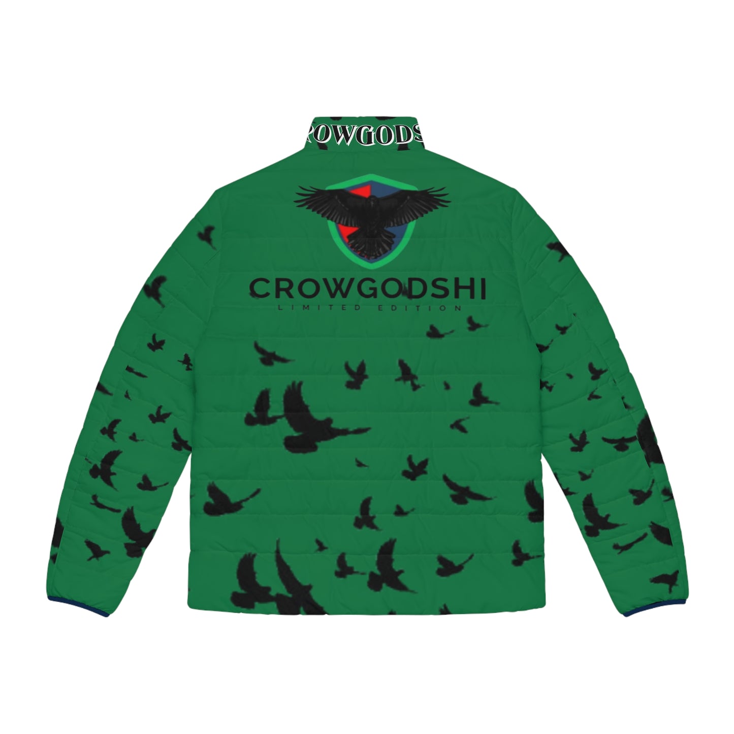 Crowgodshi Limited Edition Men's Puffer Jacket (GREEN)