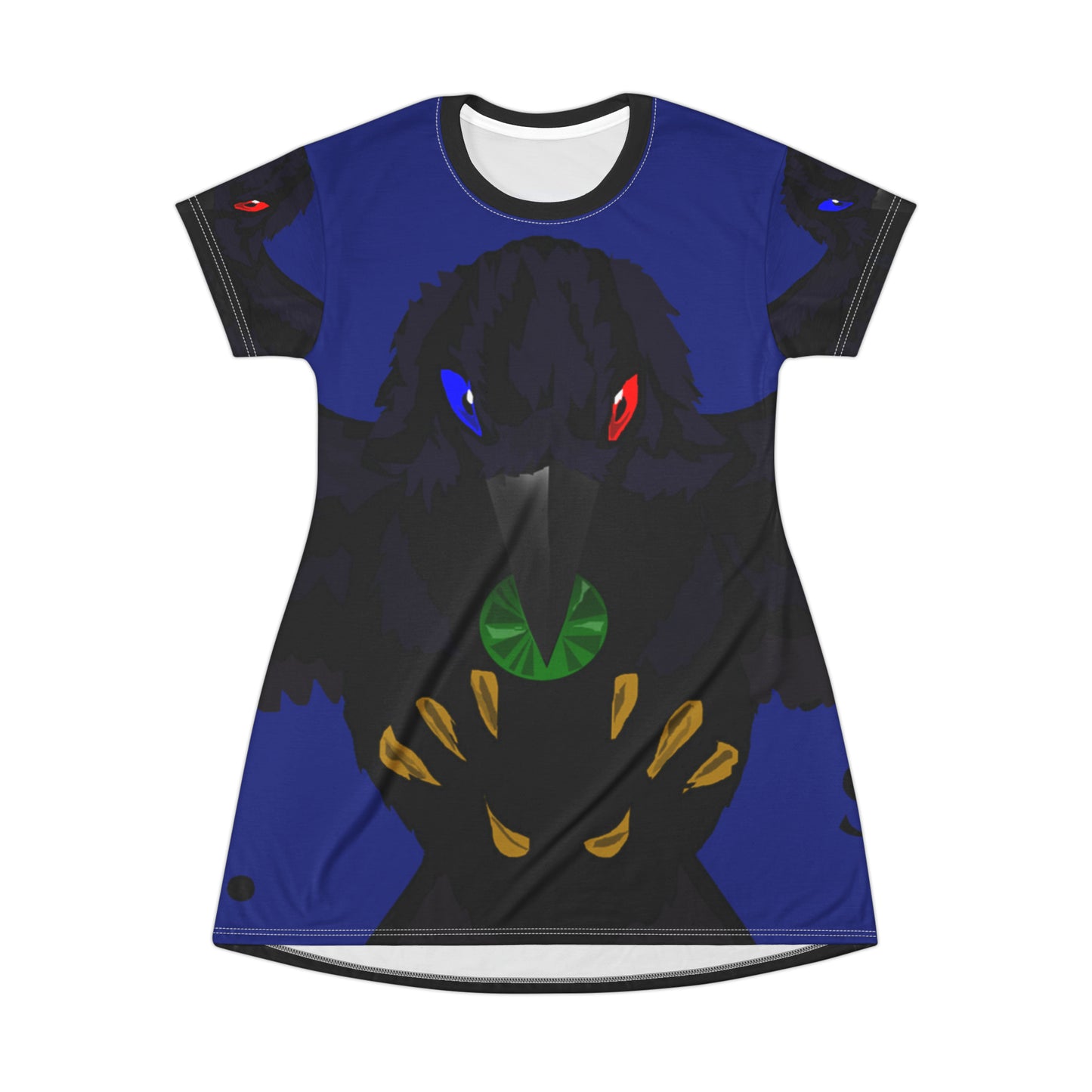 Crowgodshi First Generation T-Shirt Dress, DUKE BLUE LOGO