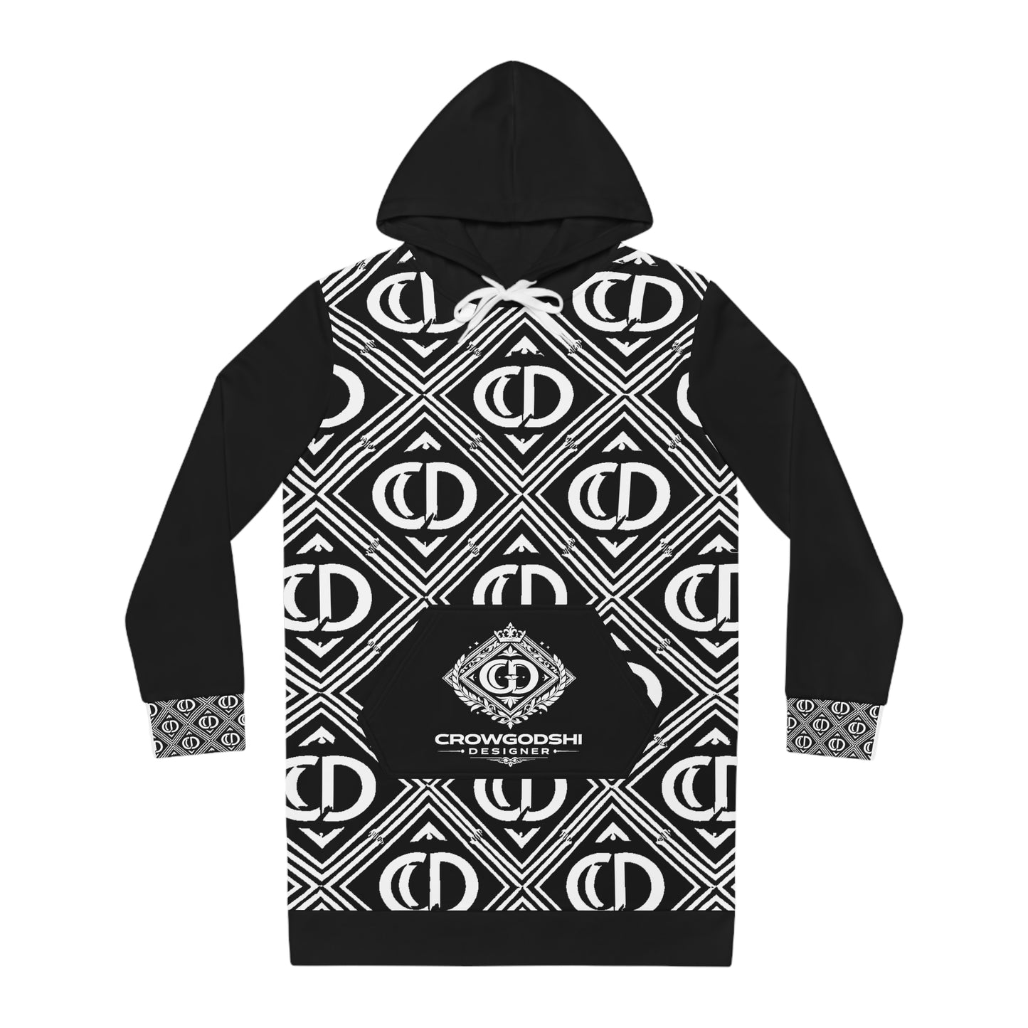 Crowgodshi Designer Hoodie Dress