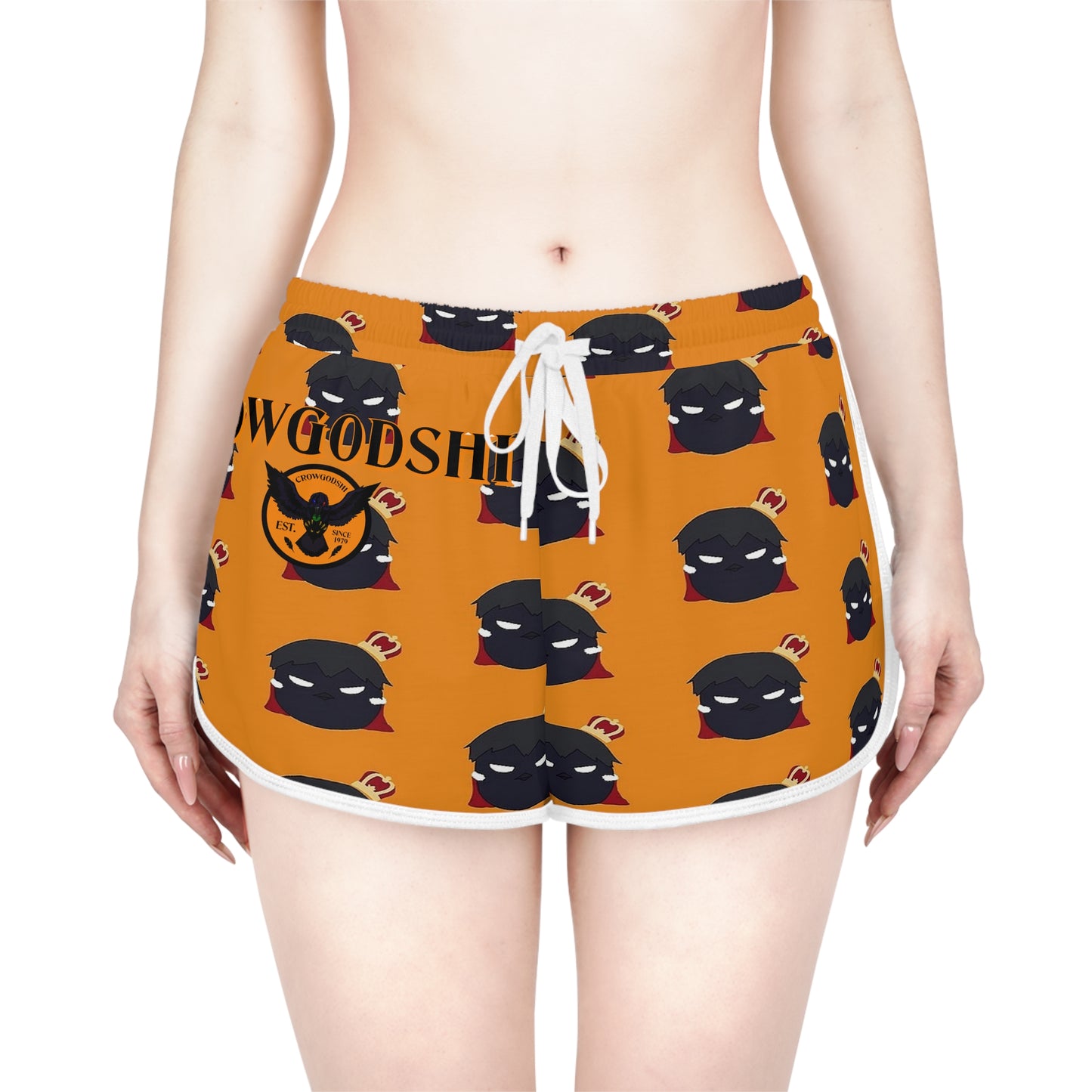 Crowgodshi Designer Crow Queens Shorts
