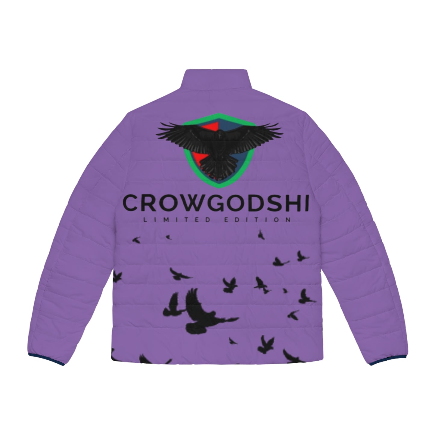 Crowgodshi Men's Puffer Jacket (AOP)