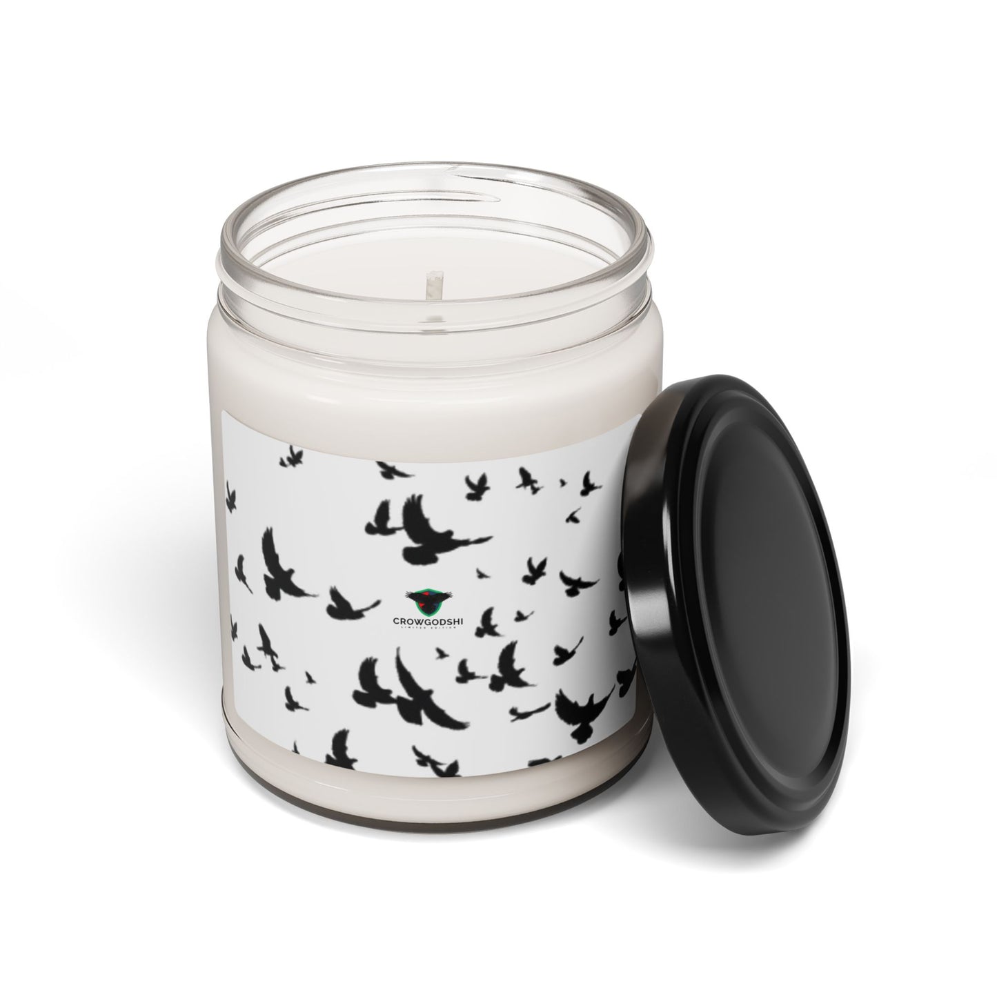 Calming Scented Soy Candle - 9oz with Bird Design - Ideal for Relaxation and Home Decor