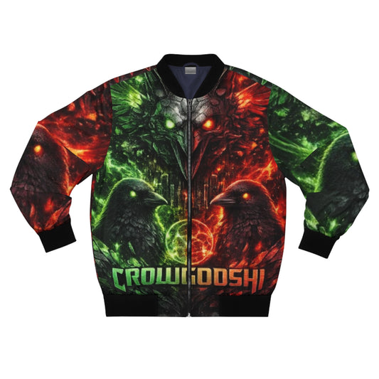 'CrowGodShi' Crow World Bomber Jacket