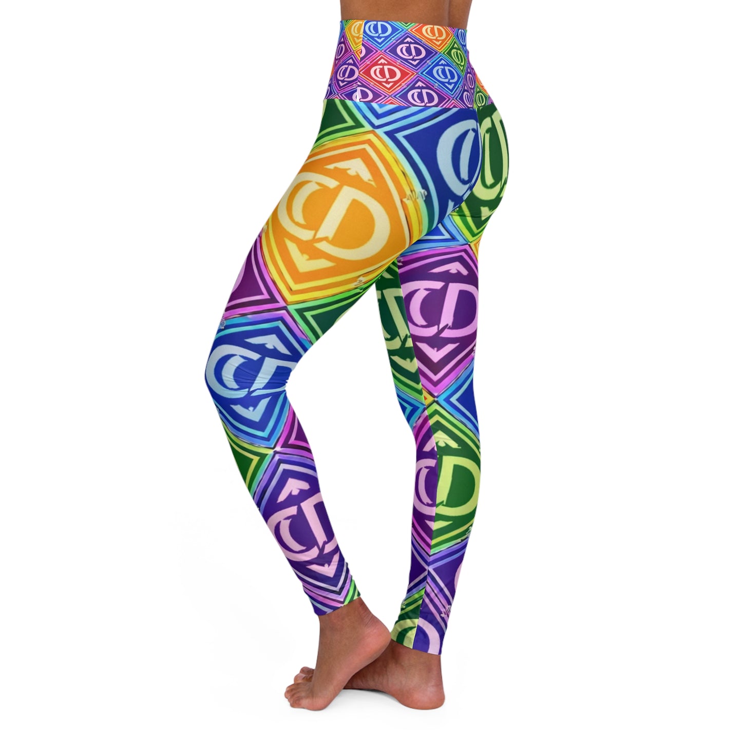 Crowgodshi Designer Yoga Leggings