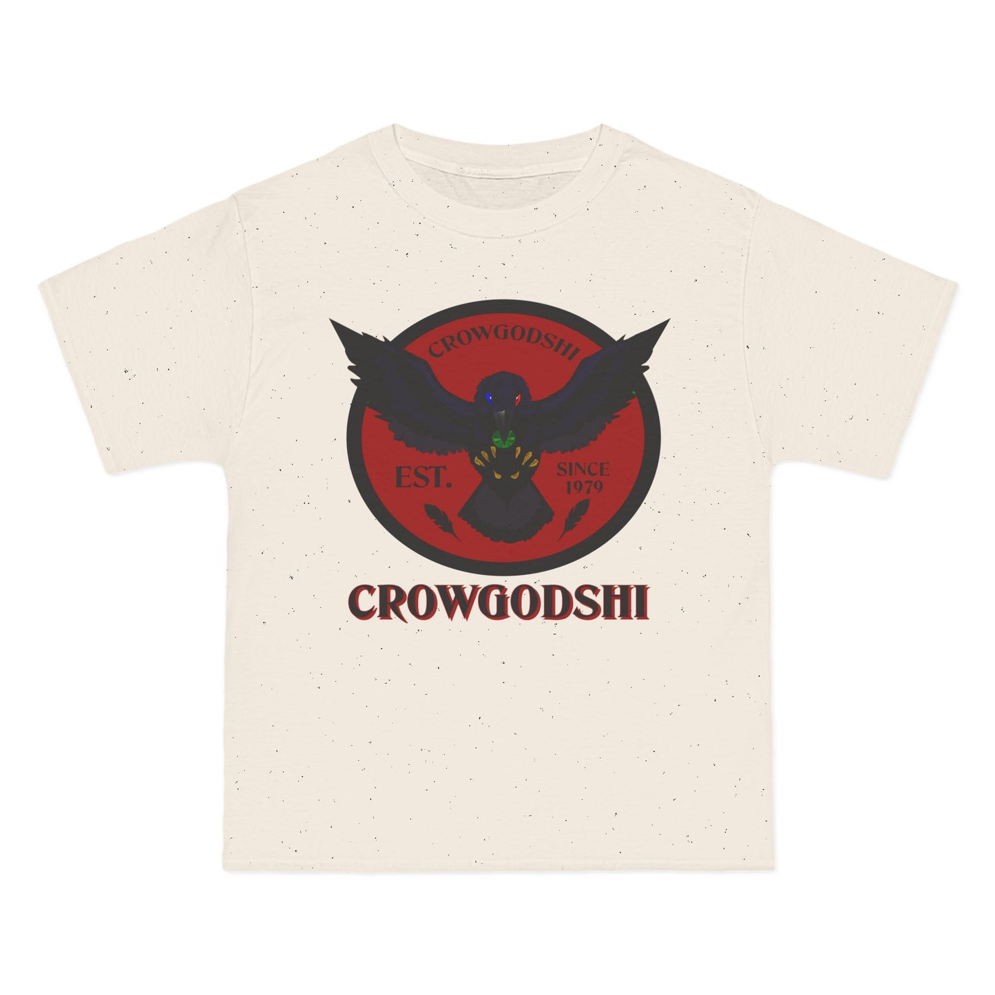 Crowgodshi First Generation Limited Edition Beefy-T®, BURGUNDY LOGO