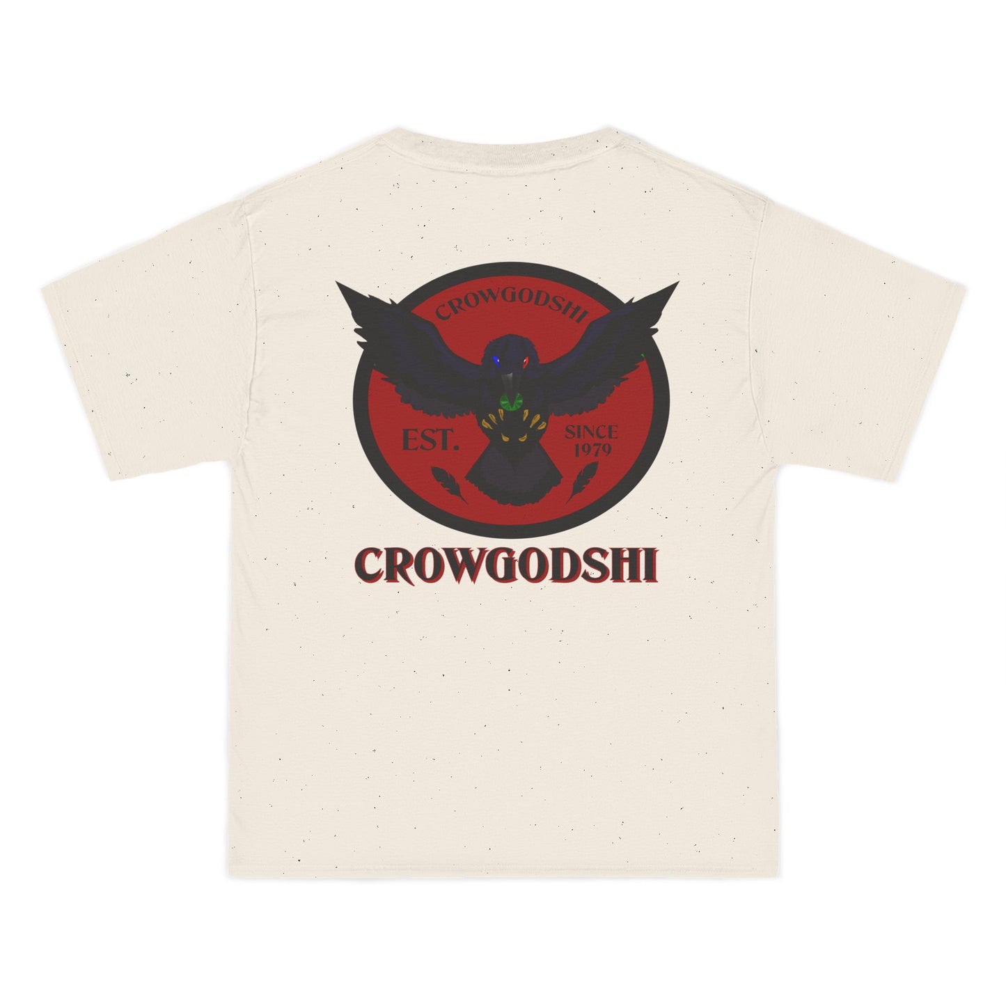 Crowgodshi First Generation Limited Edition Beefy-T®, BURGUNDY LOGO