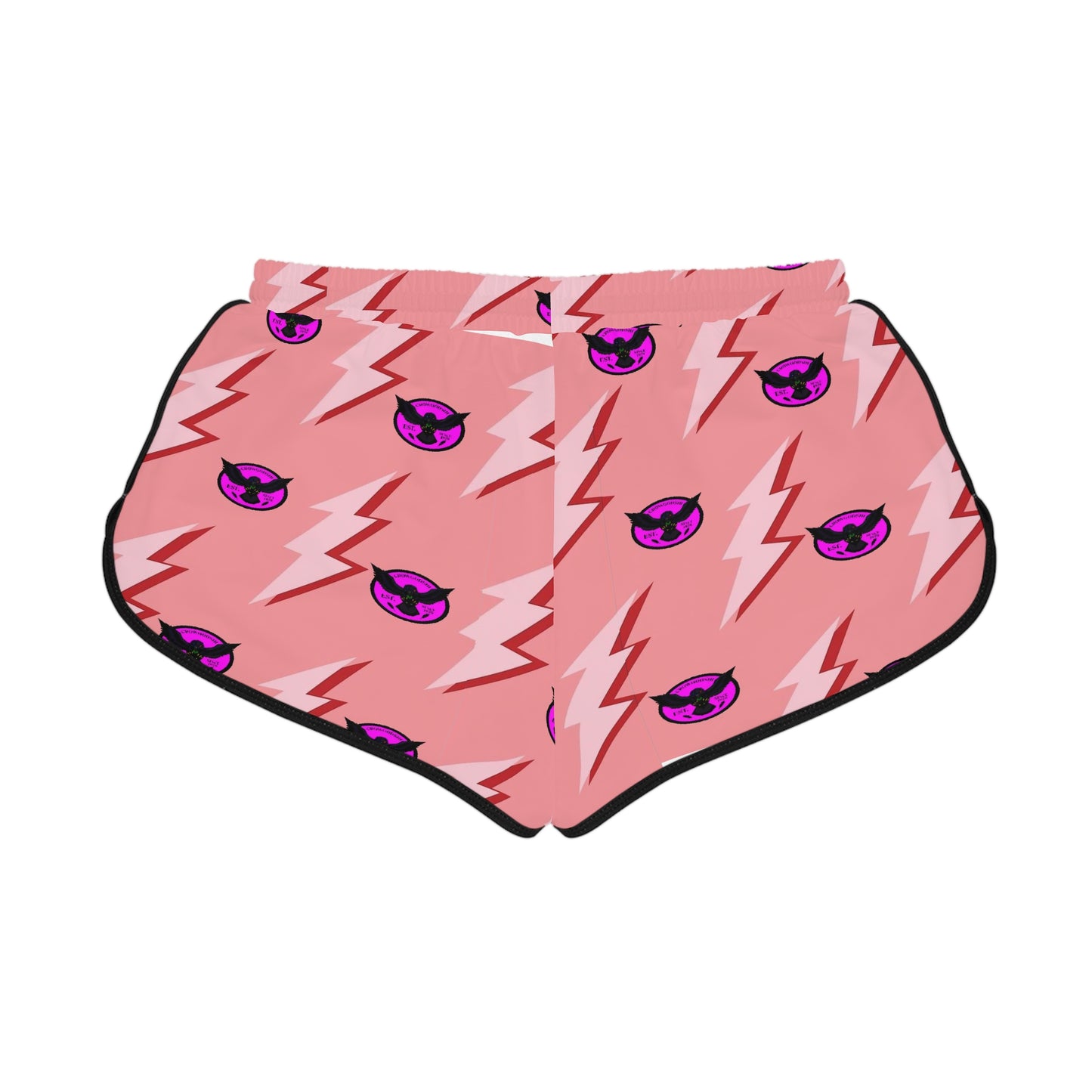 Crowgodshi Designer Pink Lightning Shorts