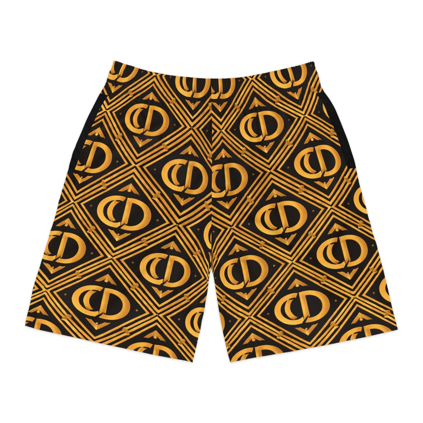 Crowgodshi Designer Men's Hawaiian Shorts