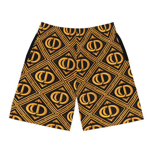 Crowgodshi Designer Men's Hawaiian Shorts