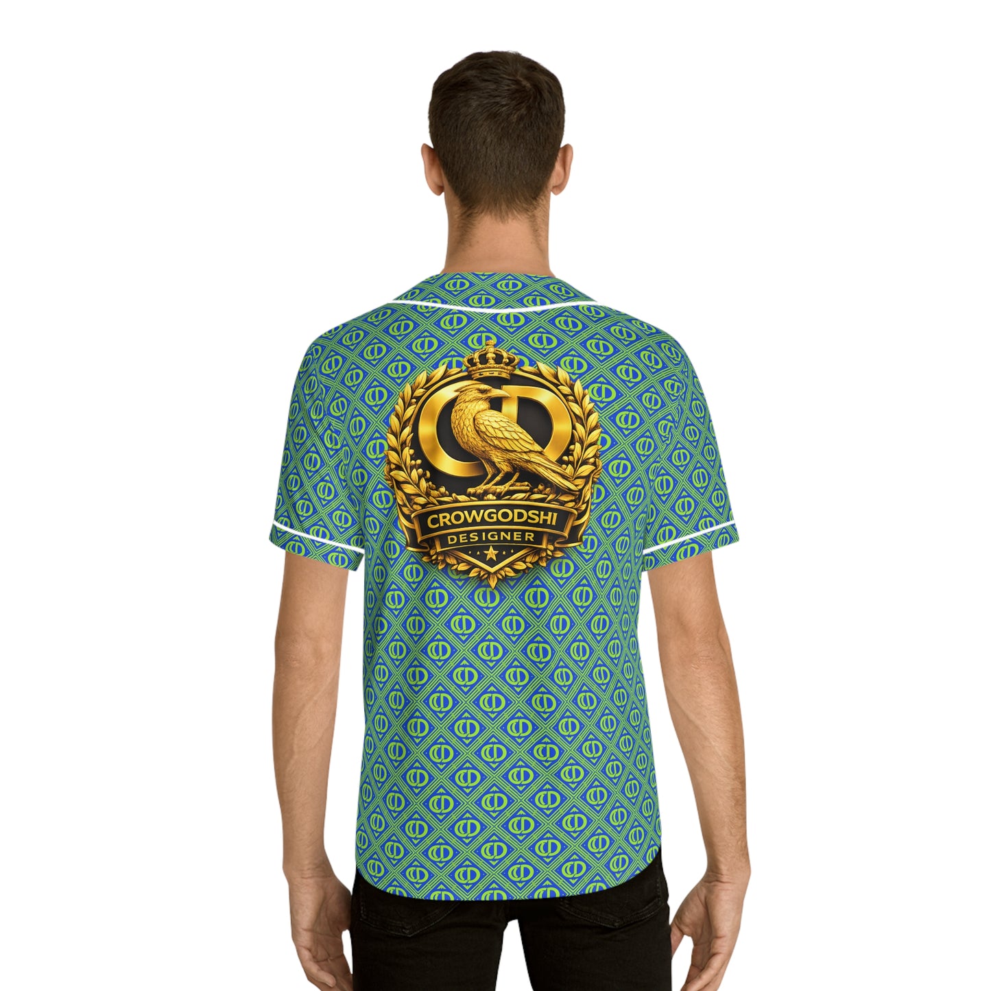 Crowgodshi Designer Baseball Jersey