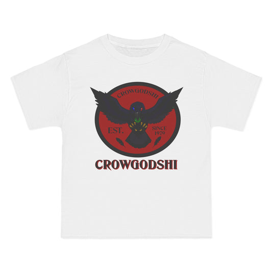 Crowgodshi First Generation Limited Edition Beefy-T®, BURGUNDY LOGO