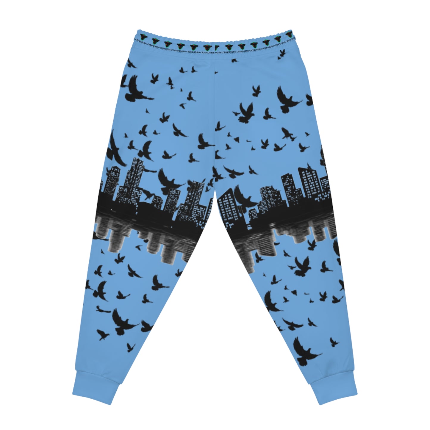 Crowgodshi Designer Blue Moonlight Joggers