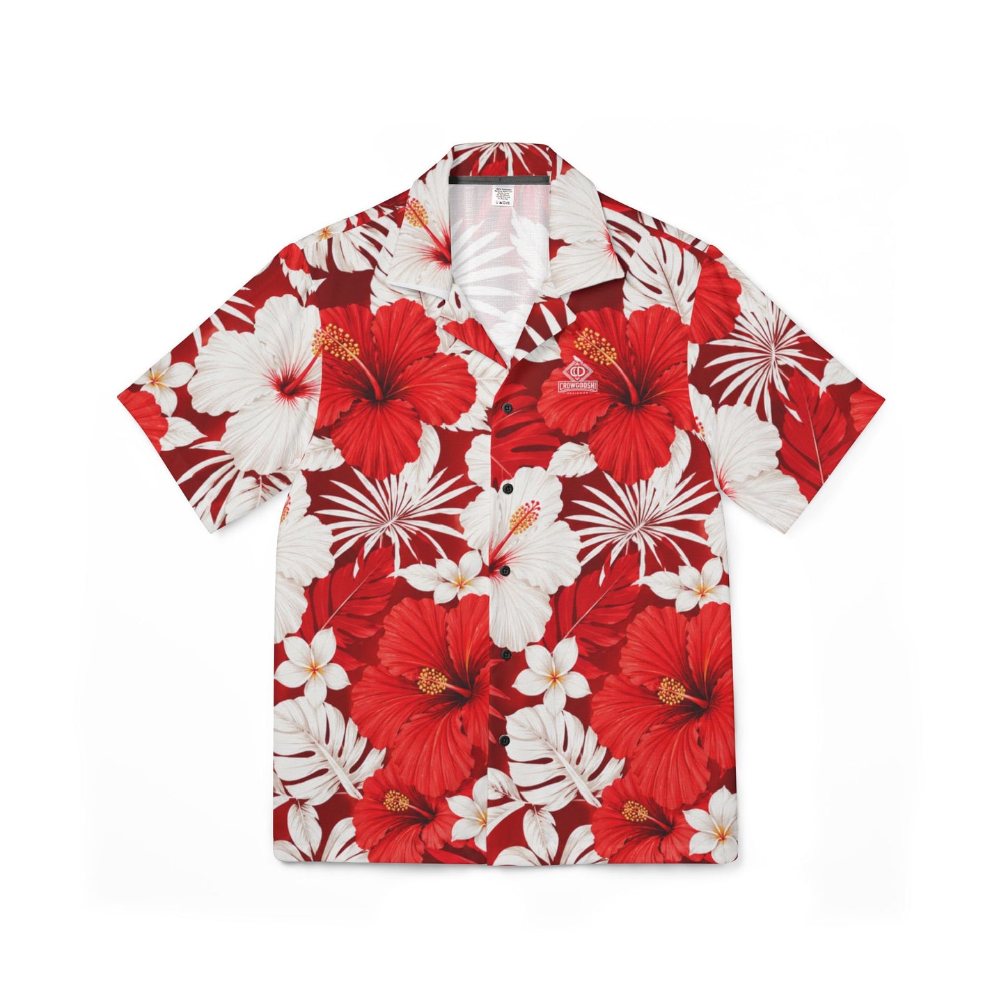 Crowgodshi Designer Tropical Hawaiian Shirt