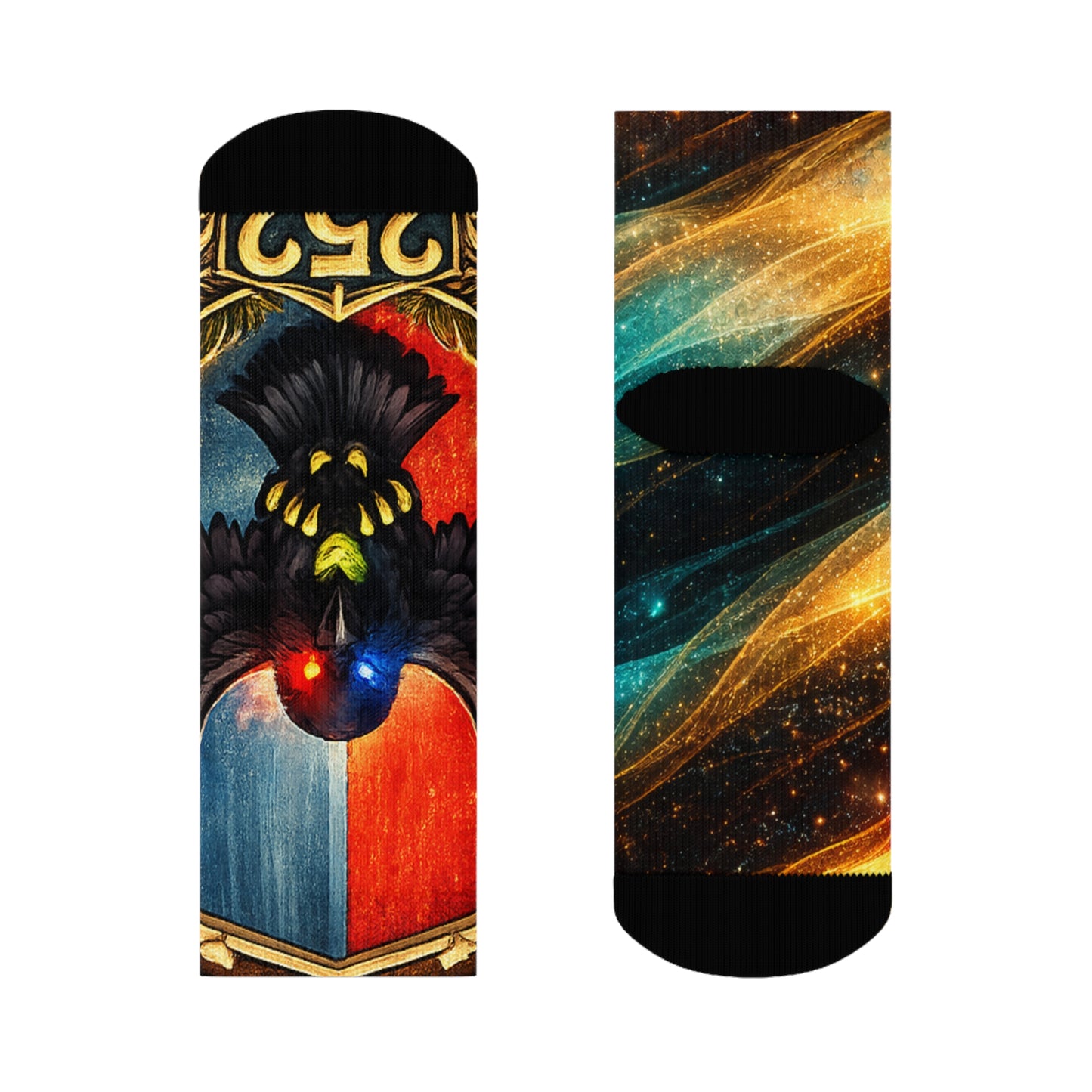 Crowgodshi 252 Legend Crew Socks - Perfect for Everyday Comfort & Fashion