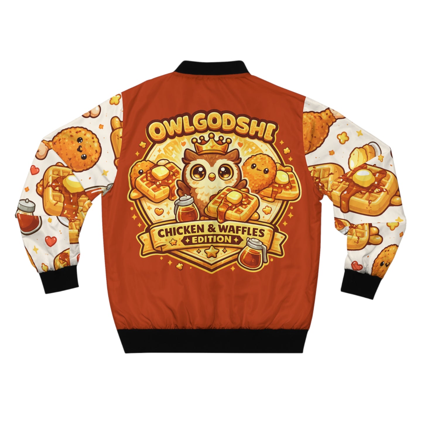 Owlgodshi Chicken & Waffles Edition Bomber Jacket