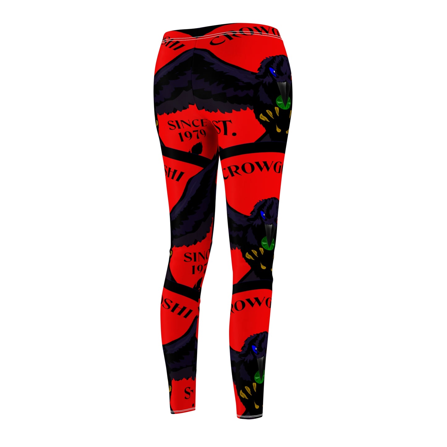 Women's Crowgodshi First Generation #2 Limited Edition Leggings, RED LOGO