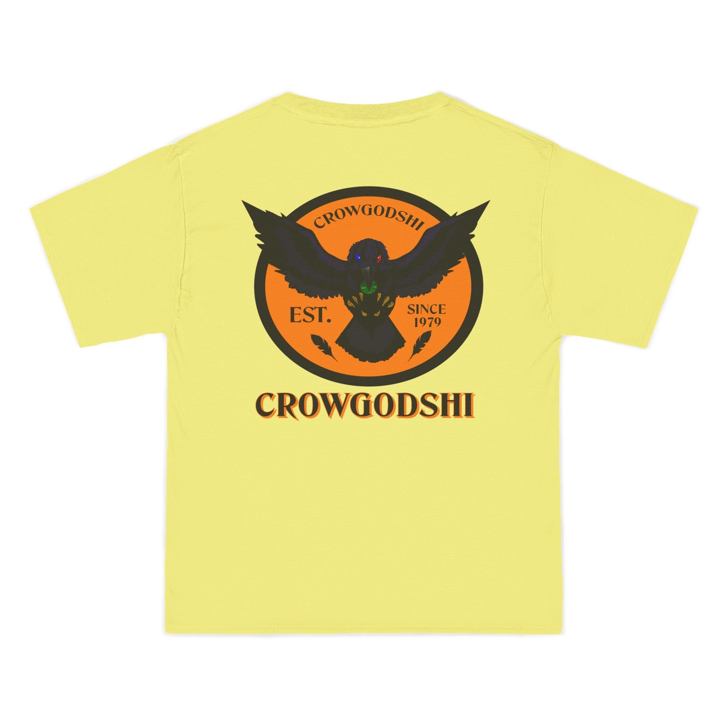 Crowgodshi First Generation Limited Edition Beefy-T®, ORANGE LOGO