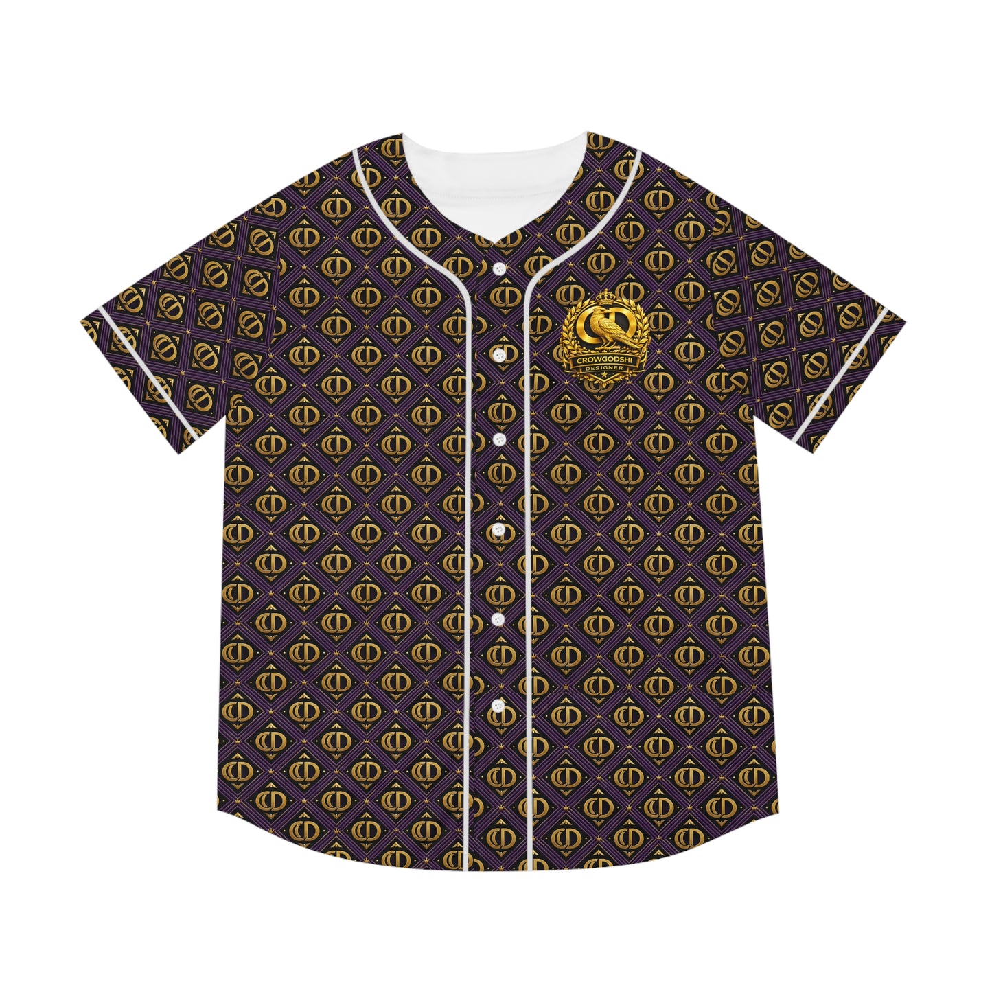 Crowgodshi Designer Baseball Jersey