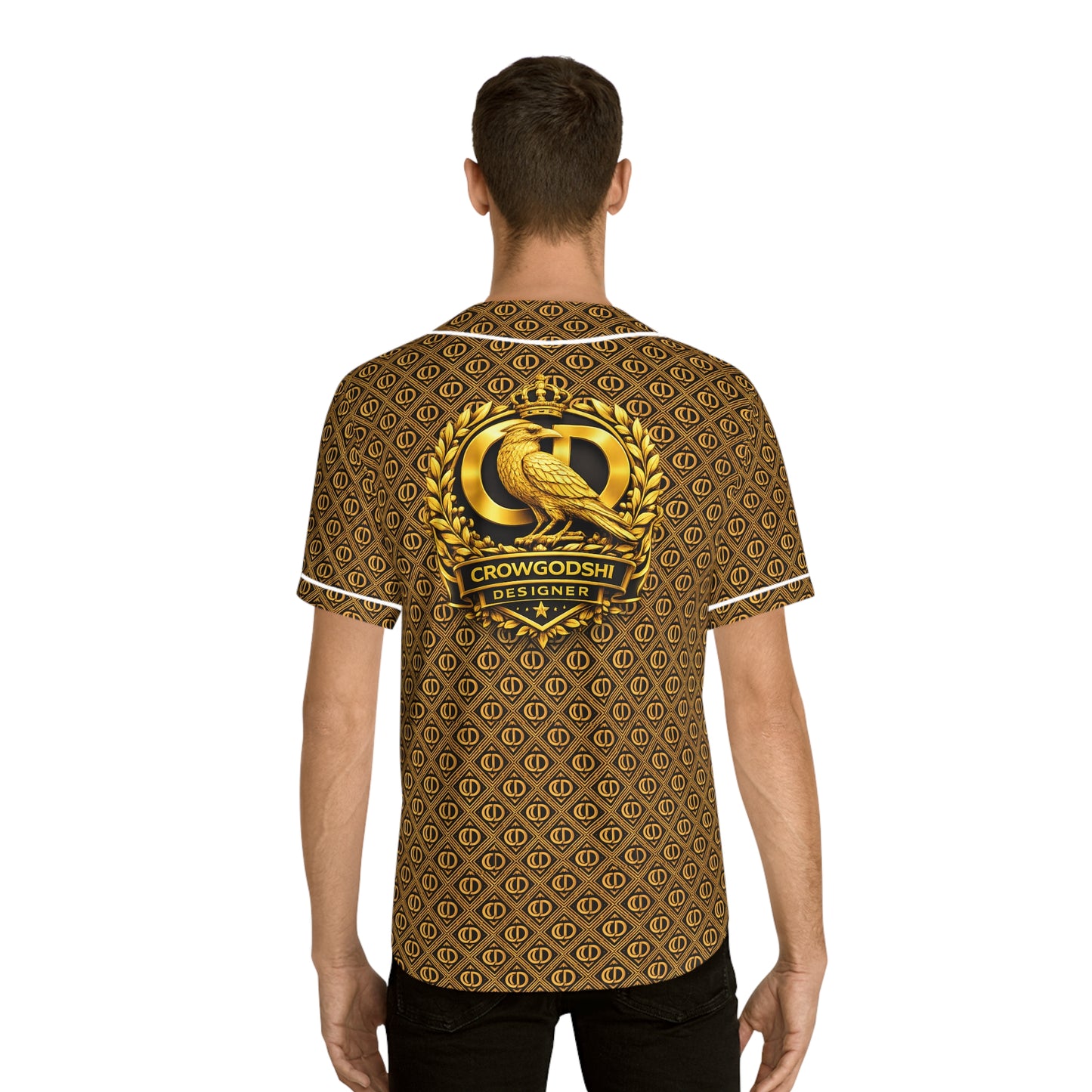 Crowgodshi Designer Baseball Jersey