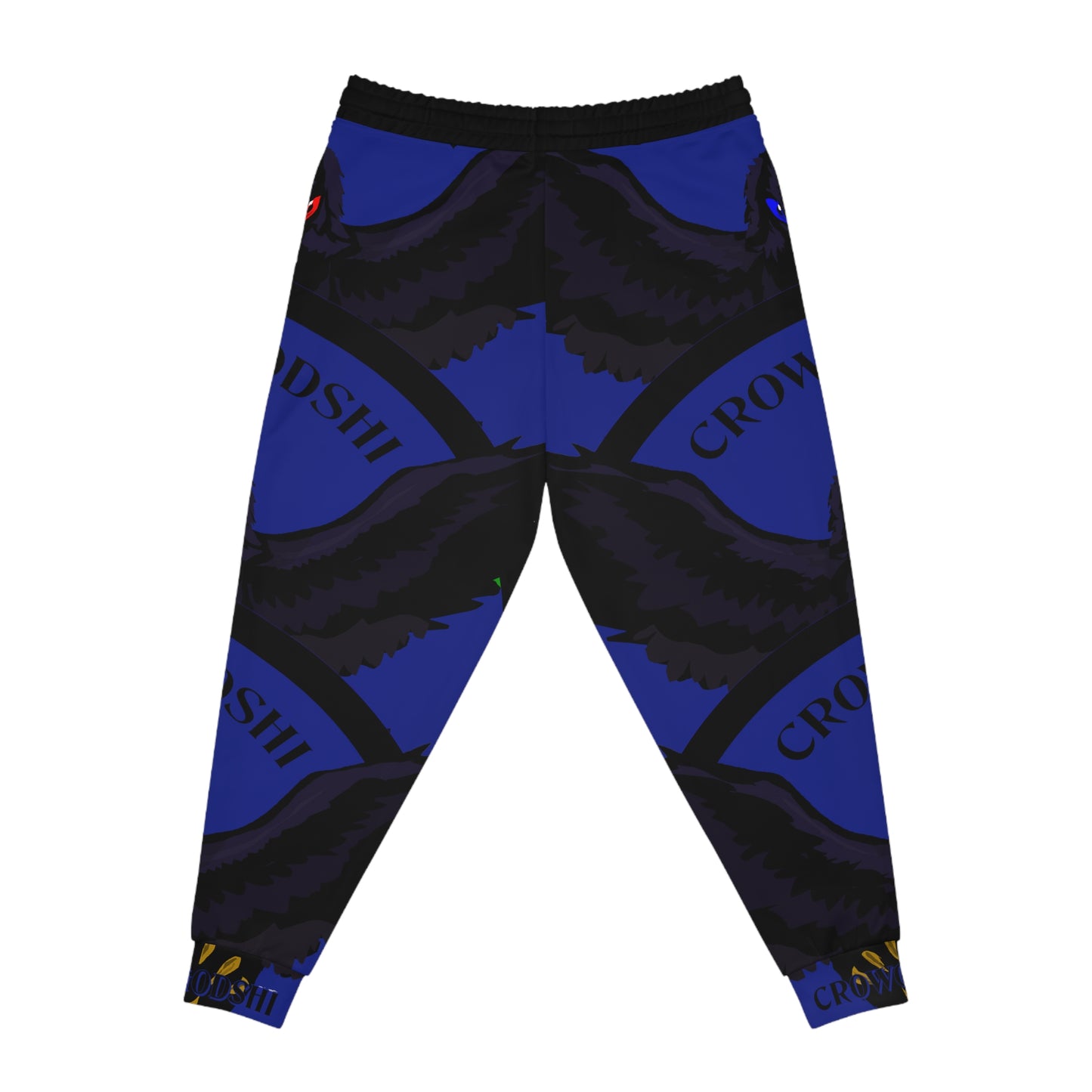 Crowgodshi 3rd GEN Athletic Joggers, DUKE BLUE LOGO