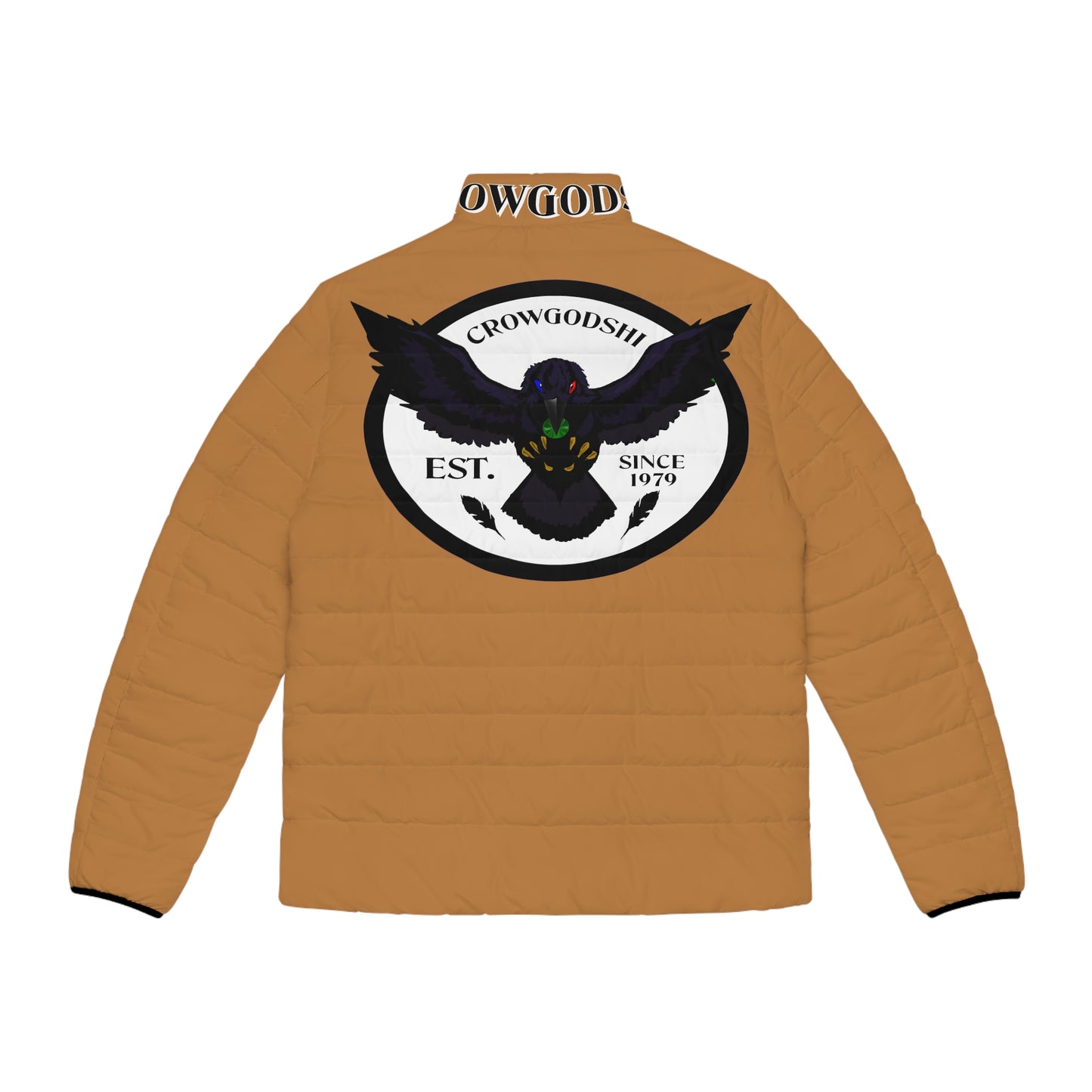 3rd Generation Men's CROWGODSHI Puffer Jacket, LIGHT BROWN